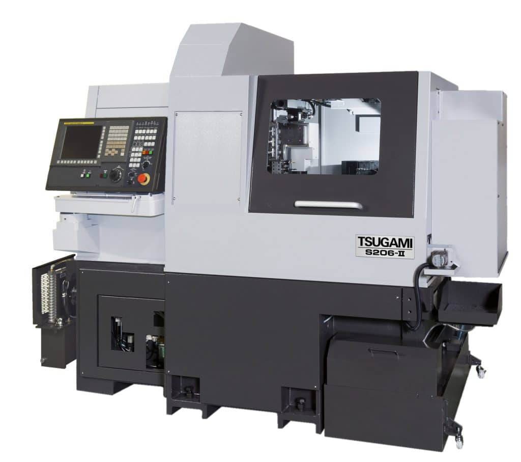 CNC Precision Automatic Lathe Tsugami S206