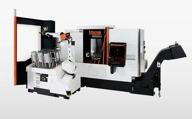 מערכת אוטומציה למחרטת CNC MAZAK